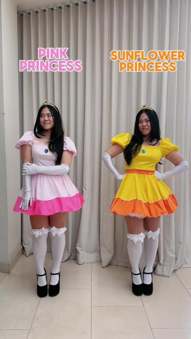 strapless open back dress Plus Level Up Princess Costume Set main image 0