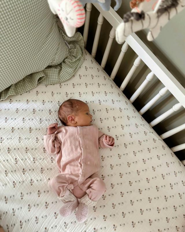 Cream Waffle Knit Baby Blanket - 100% Cotton | Crane Baby