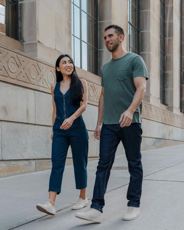 RELAX FIT×WHOLE TOOLS JACKET & SLACKS Men's Black Relaxed Fit Stretch Jeans