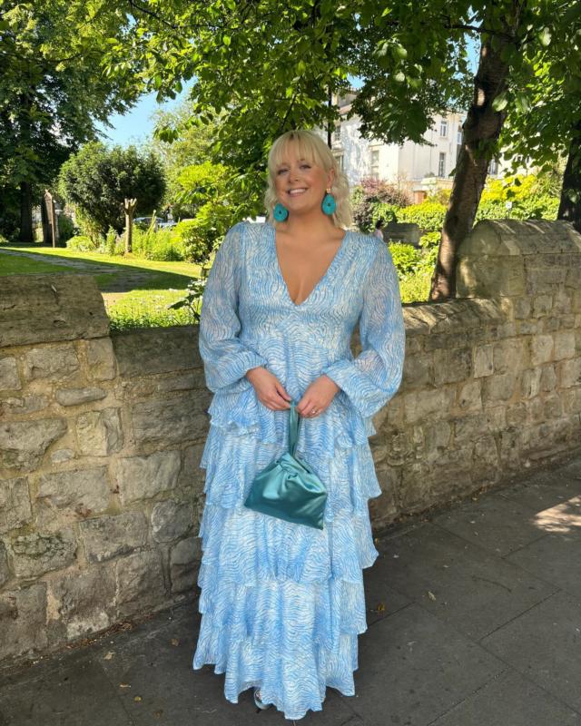 long dresses boohoo Blush Bridesmaid Hand Embellished Long Sleeve Maxi Dress