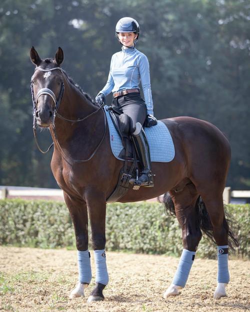 Classic Polo Bandages Ice Blue Horse