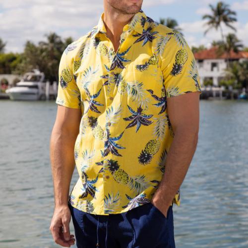 hawaiian outfit polo