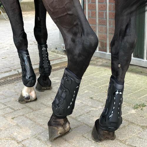 Guêtres Lemieux En Peau De Mouton – Noir – Taille M – Neuves