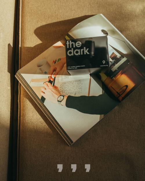 Posted by @3commascoffee - Let's go dark today. #3commascoffee