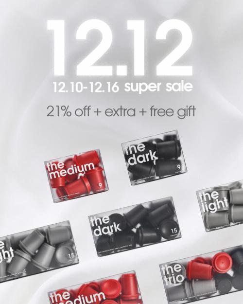 Posted by @3commascoffee - 10th to 16th Dec, 12.12 super sales. All items...