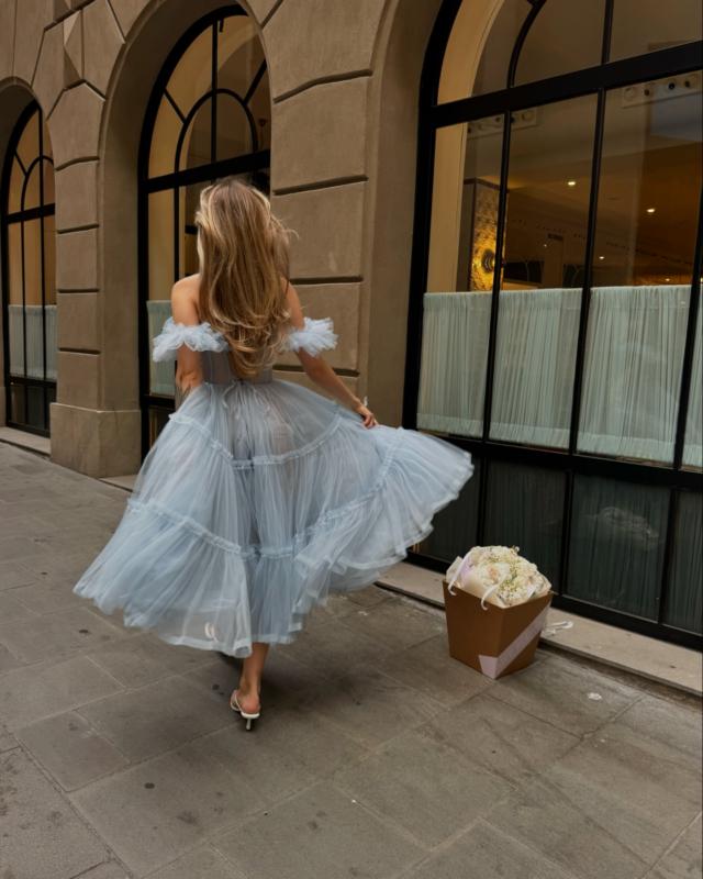 スーツ・フォーマル・ドレス the toe Bluebell Tulle Dress E84F47C5-925D-4DFA-9A33-