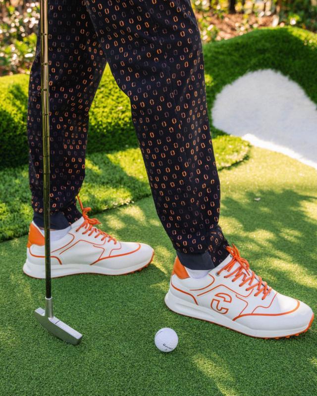 JL3 - White/Orange | Men's Golf Shoes – Duca del Cosma US