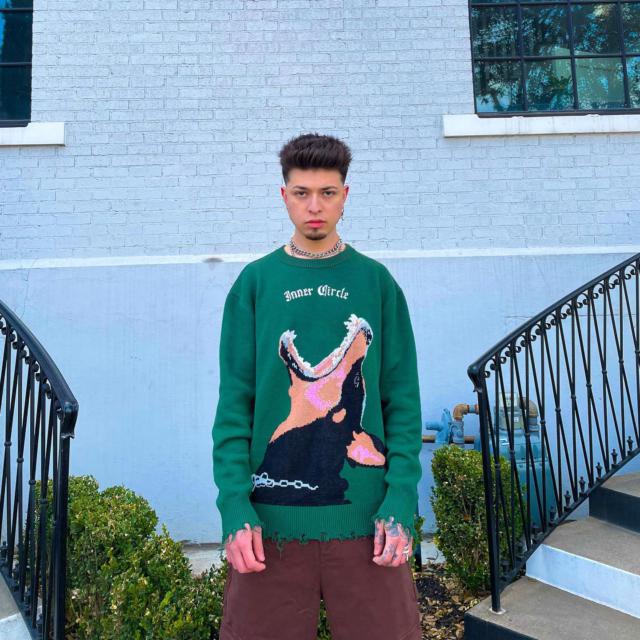 Inner Circle: Streetwear Sweater | Fearless Distressed Sweater | INTL  Collective