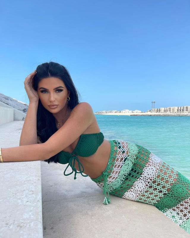 Final Sale Rae Skirt - Green Crochet Mix - Mermaids Swimwear