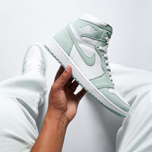 jordan 1 high og seafoam men