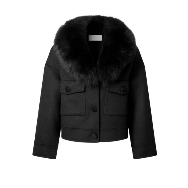 London Cashmere Jacket Black – L.Cuppini
