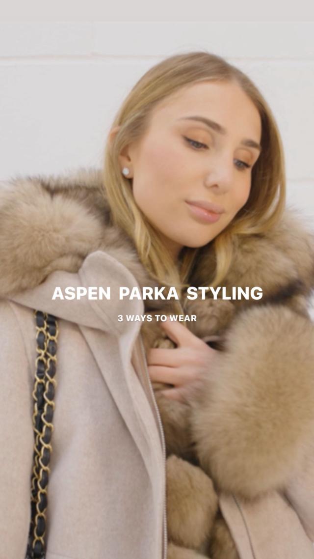 Aspen Reversible Parka & Vest Light Beige – L.Cuppini