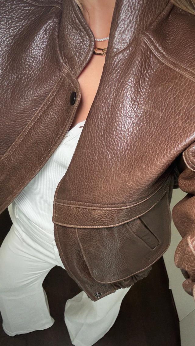 The Becky Jacket Brown – L.Cuppini