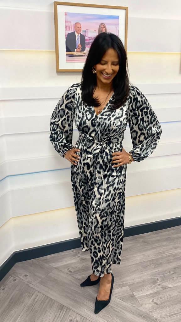 Seeing @ranvirtv wearing NNL on @gmb today made our day  The lovely Ranvir  is wearing our new seas