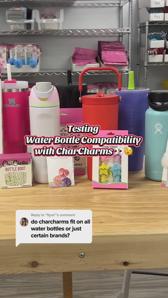 CharCharms | Water Bottle Charm Set | Western Cowgirl Charm Bundle