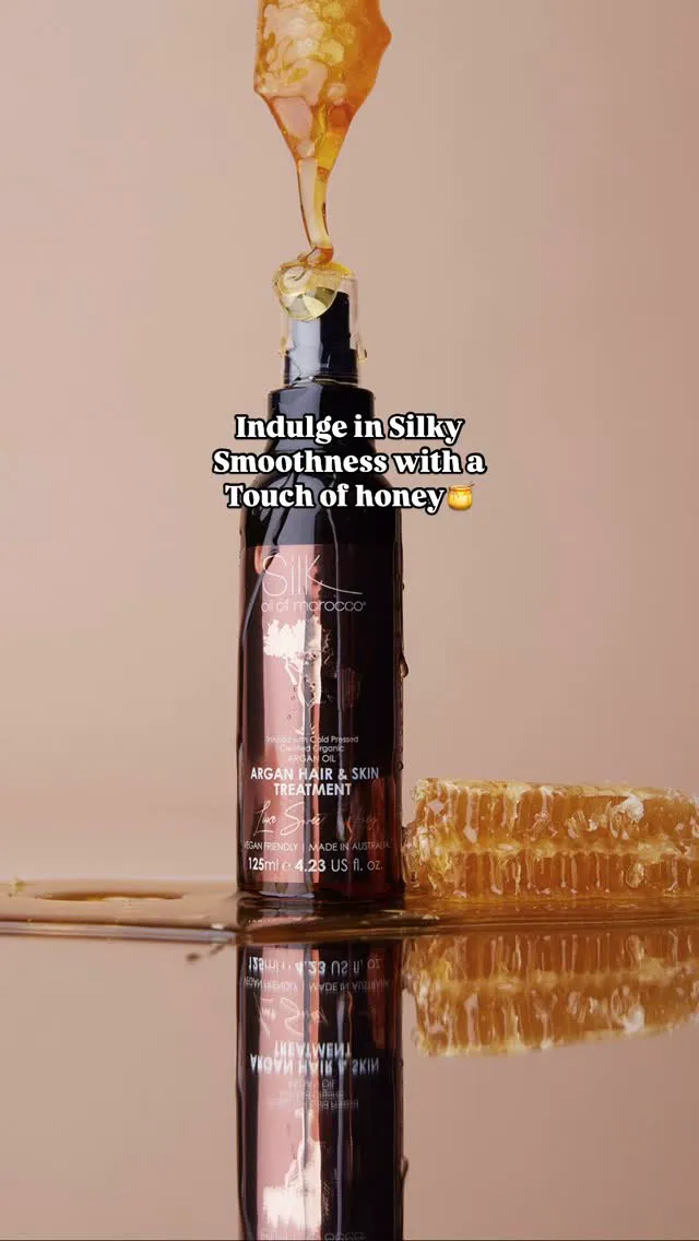 Silk Oil of Morocco - Sweet Honey Argan Hair & Skin Treatment