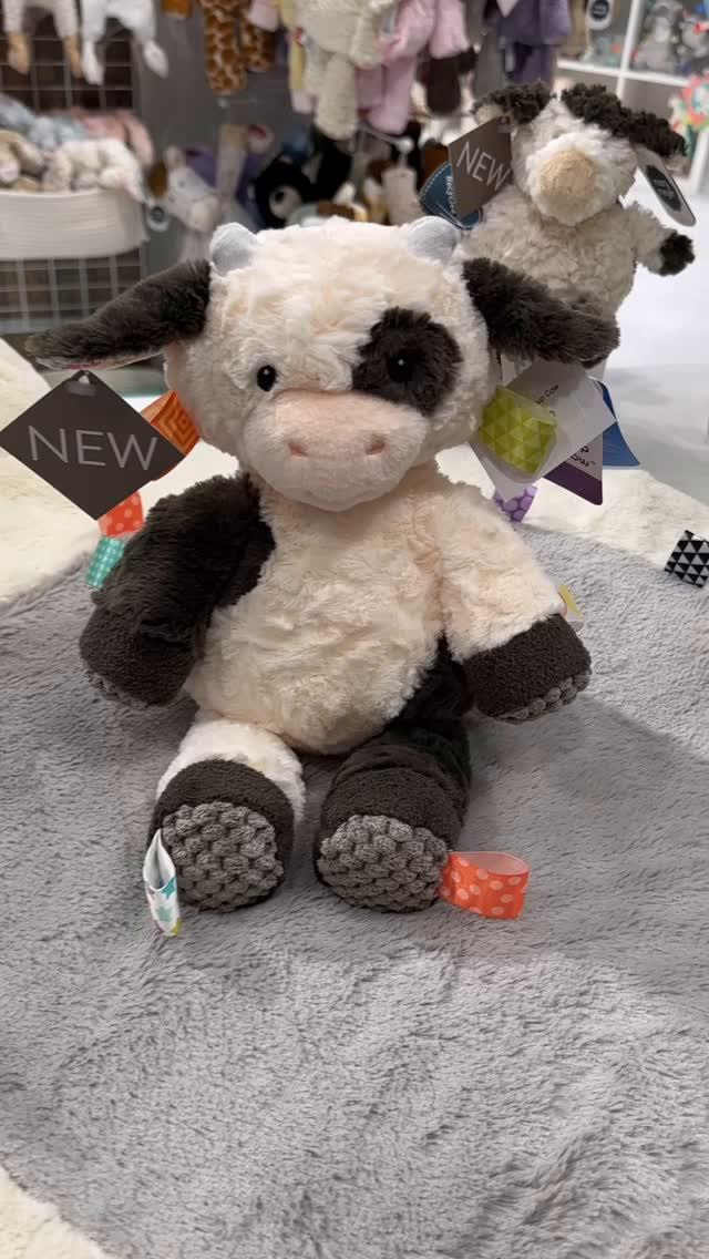 Taggies Buttercup Cow Baby Mat - Mary Meyer Stuffed Toys