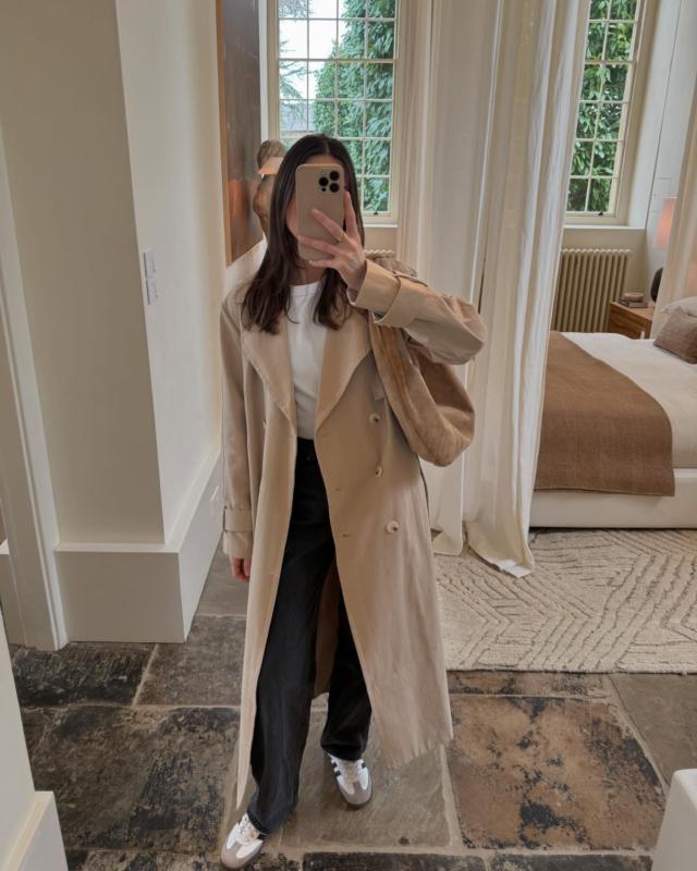 Beige Belted Trench Coat | Tabi | 4th & Reckless