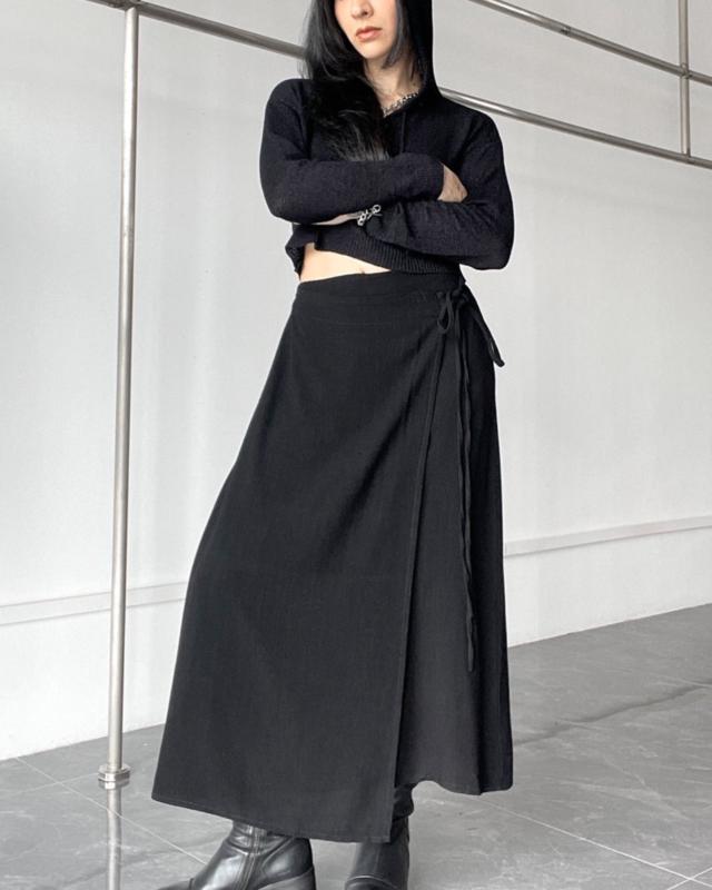 Vortex Wrap Skirt| Shop Skirts on NOCTEX