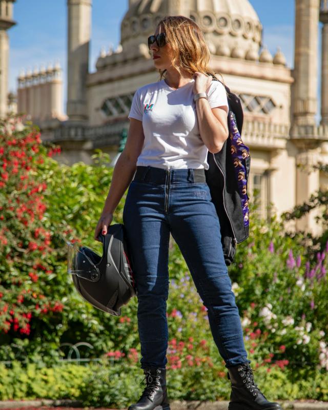 MotoGirl Clothing T-Shirt (White) – MotoGirl Ltd