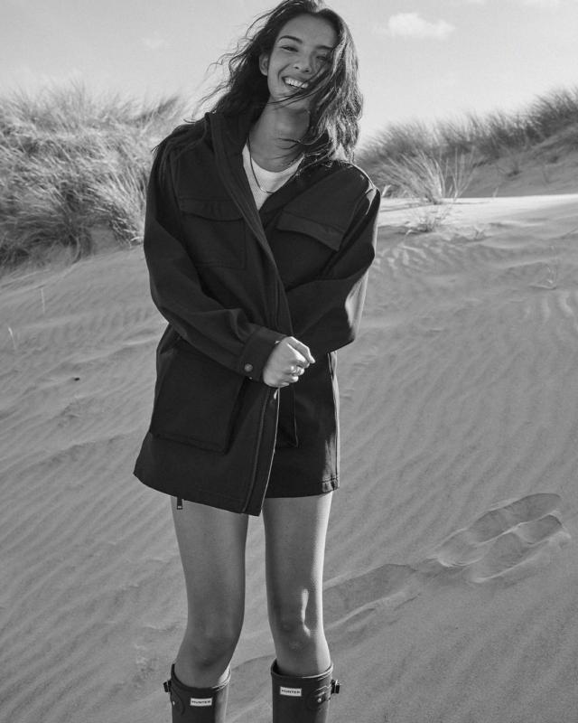 FREDDIE FLEECE LINED ANORAK in MOCHA | The UPSIDE