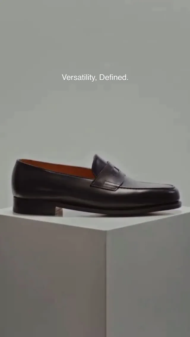 John Lobb Lopez in Black Calf – The Hand