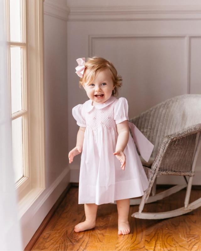 Smocked Dress For Baby Girl and Toddler I Feltman Brothers