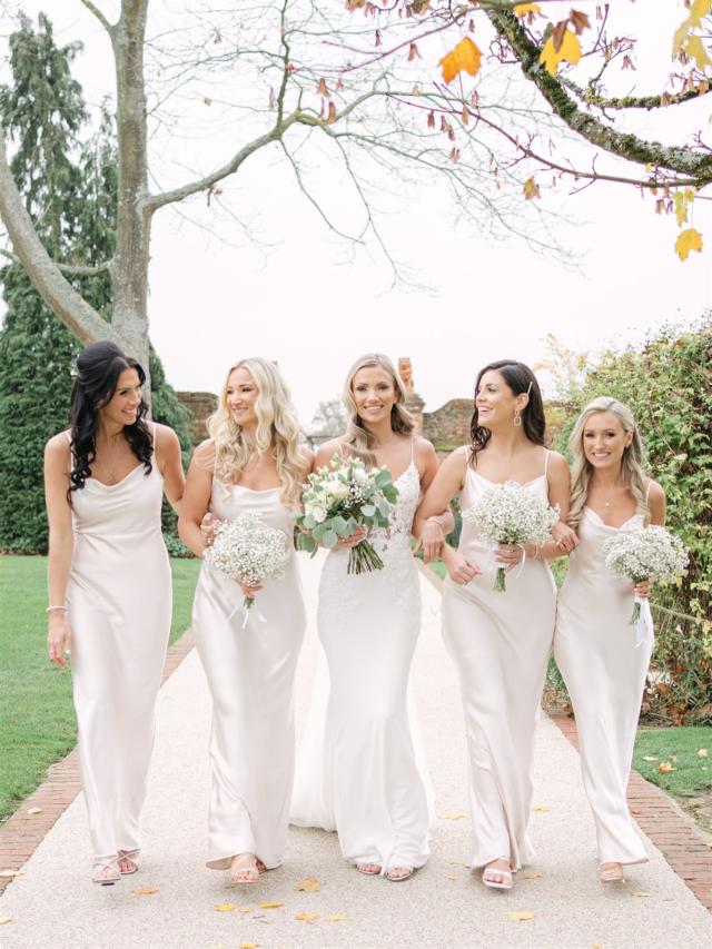 Keisha Maxi Bridesmaid Dress - Matte Champagne  Pretty Lavish