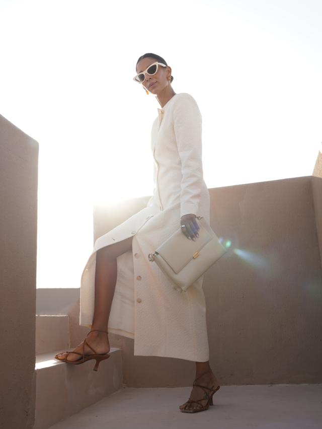 Nojoud Dress - Off-White – Bouguessa