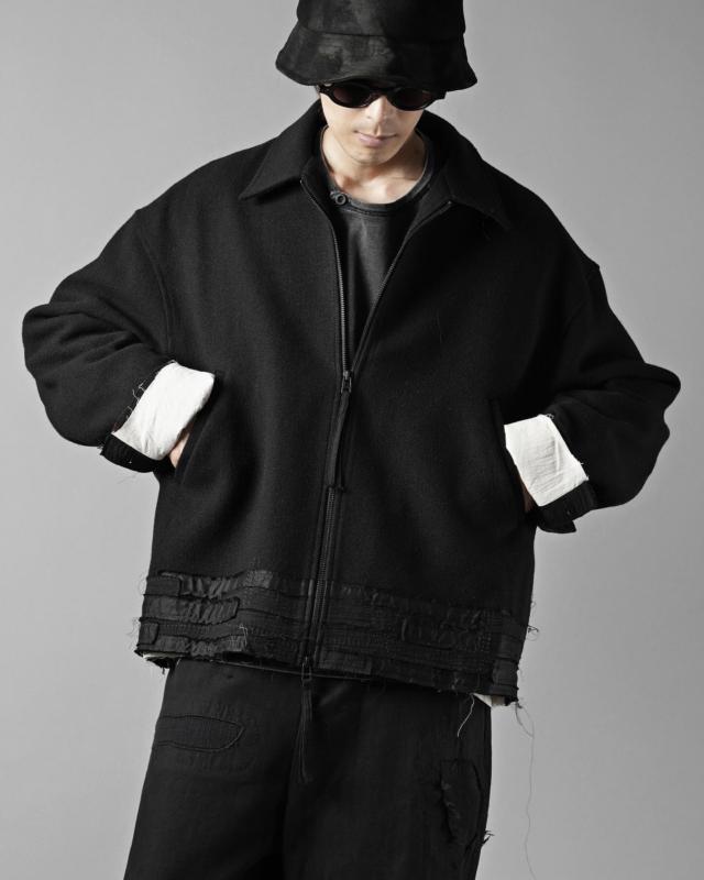 a.f artefact ストライプ フード ワーク コート A.F ARTEFACT HOODED WORK COAT / Sumi Bincho Stripeの商品