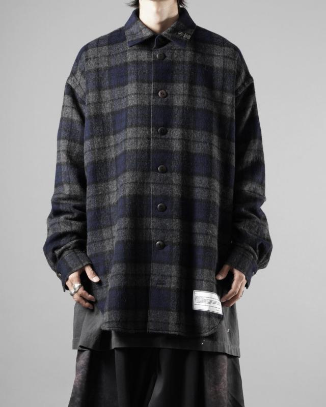 A.F ARTEFACT MILITARY SAROUEL WIDE PANTS / ZIP DOUBLE