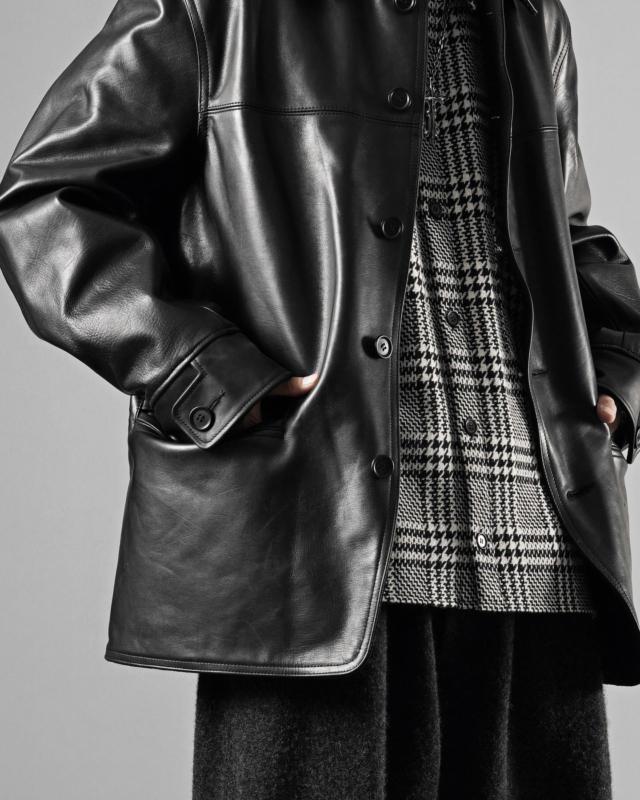 LOOM OSAKA別注 incarnation レザージャケット incarnation New Arrival - BLACK EDITION;LEATHER. | LOOM OSAKA