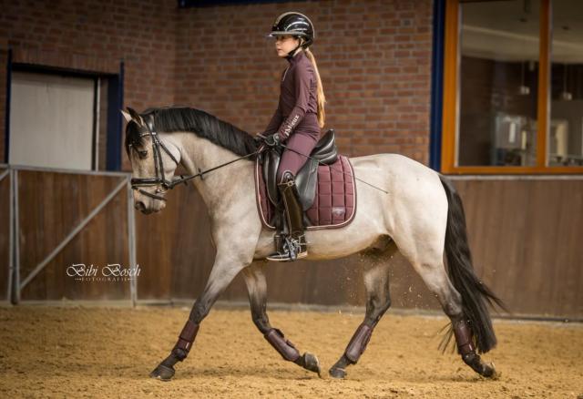 Couche De Base Enfant équitation LeMieux - Couleur Damson - Nylon/Elastane - Neuf