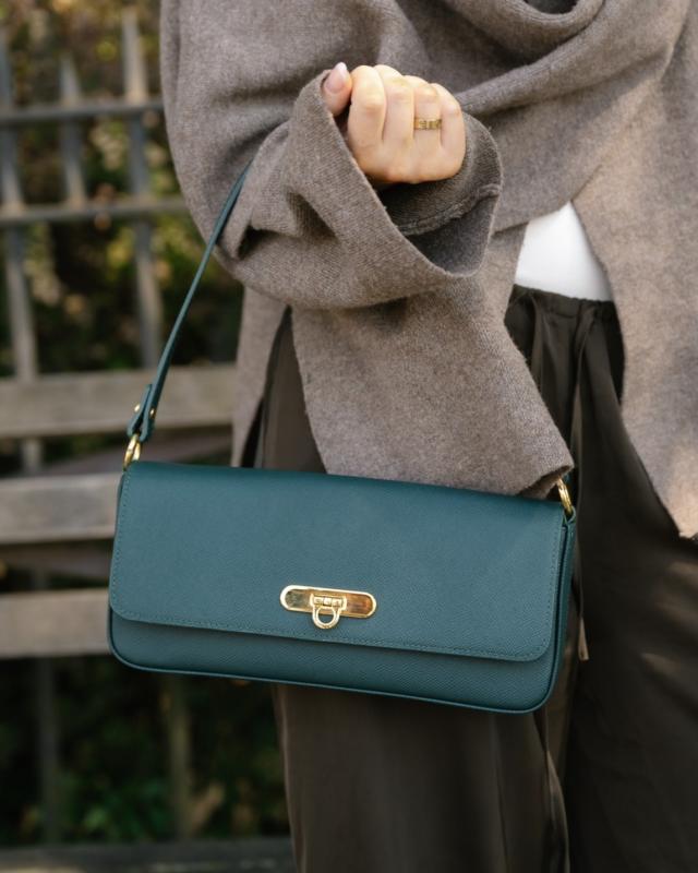 Goodnight Moon | Blue bonded Leather