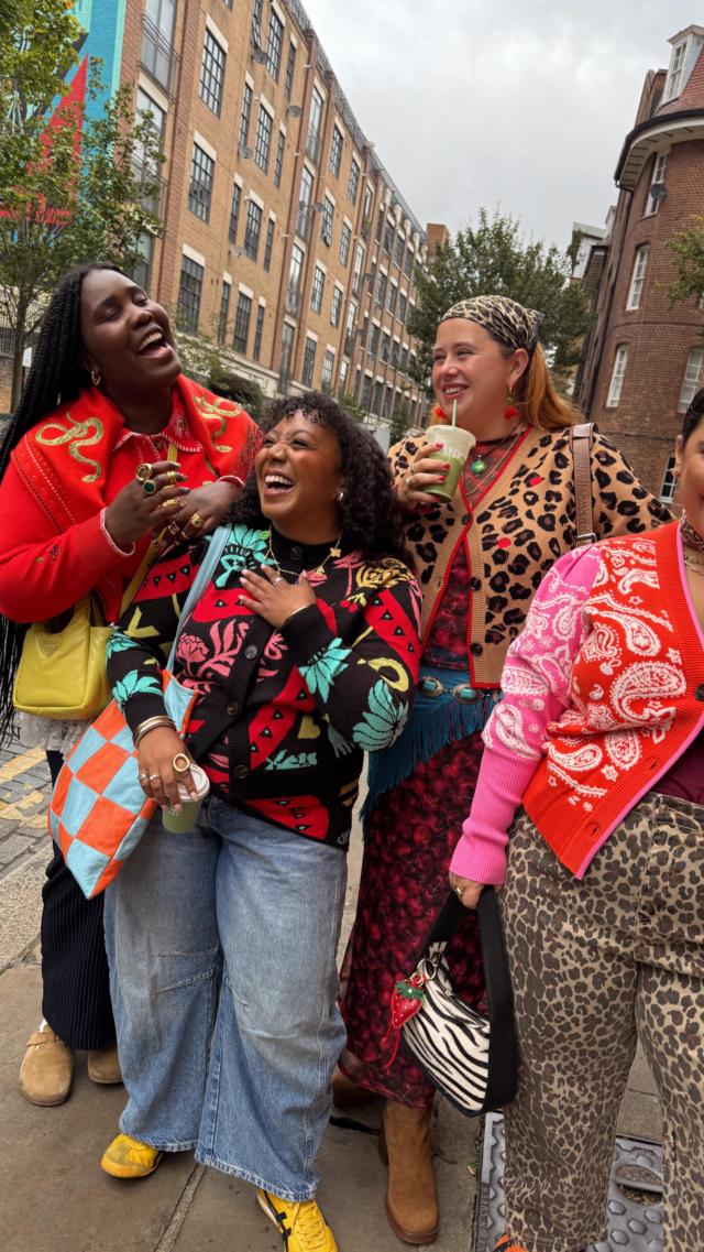 Blue Poppy Cardigan – Never Fully Dressed