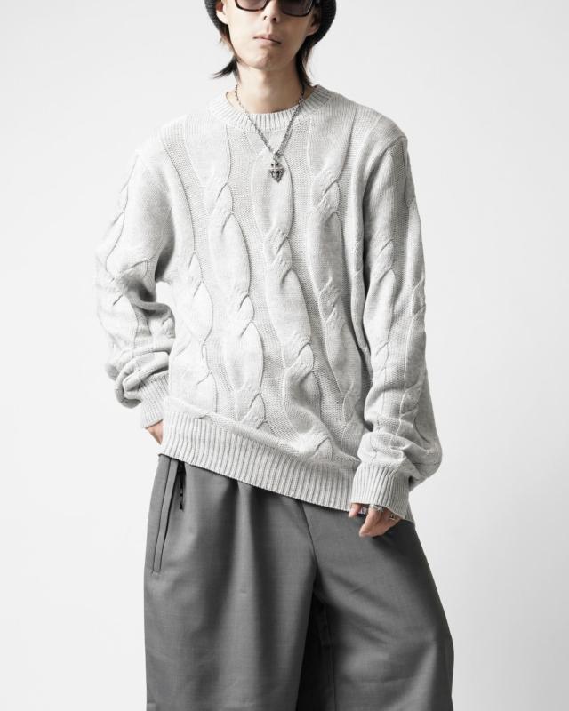 A.F ARTEFACT ASYMMETRY LOOP HEM HOODED TOPS / MOTTLED DYING (BLACK