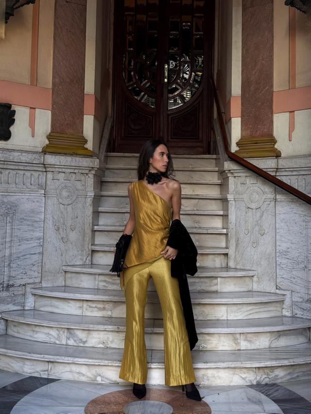 Aria Trousers Mustard