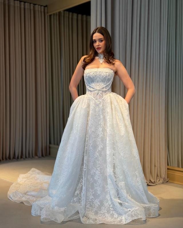 Monica  Princess Wedding Dress Pearl of the Season by Milla Nova | LVA  Bride Chicago | LVA BRIDE