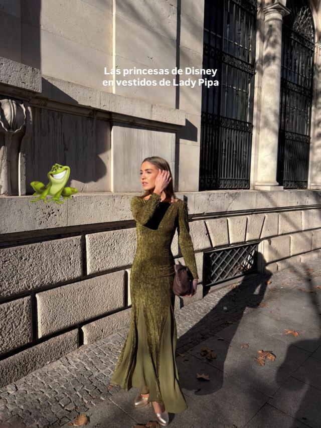Lania Dress Green