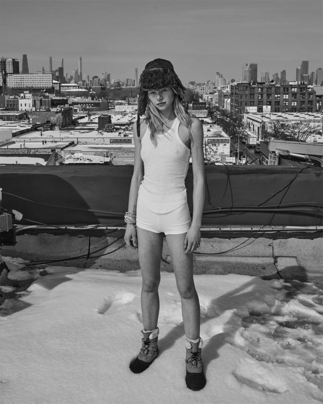 PALAIS RIB FOX SHORTIE in WHITE | The UPSIDE