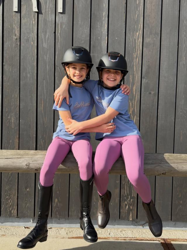 Chemise D'équitation LeMieux Fille - Quart Zippée - Taille 5 - Légère Et Stretch