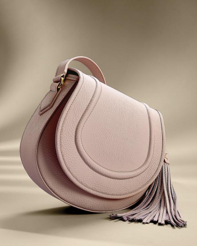 Chelsea Crossbody | Camel Pebble Grain Leather