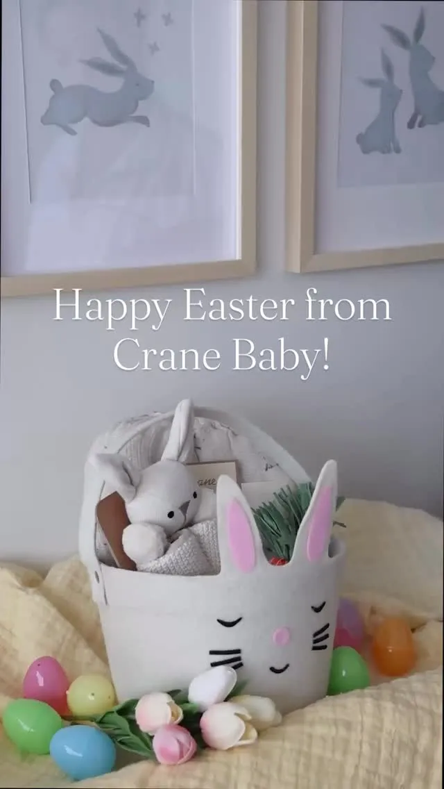 ファンシー ウォールデコ カルーセル ポニー B.A.B.Y Avery Bunny Lovey - Baby Lovey | Crane Baby