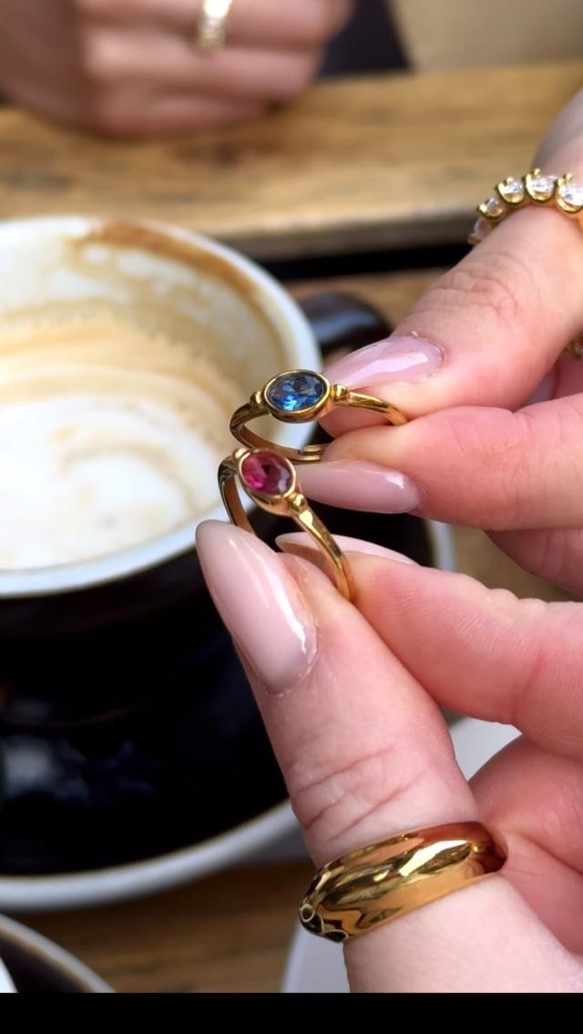 Aicha Twisted Ring | Gold or Silver | PRYA