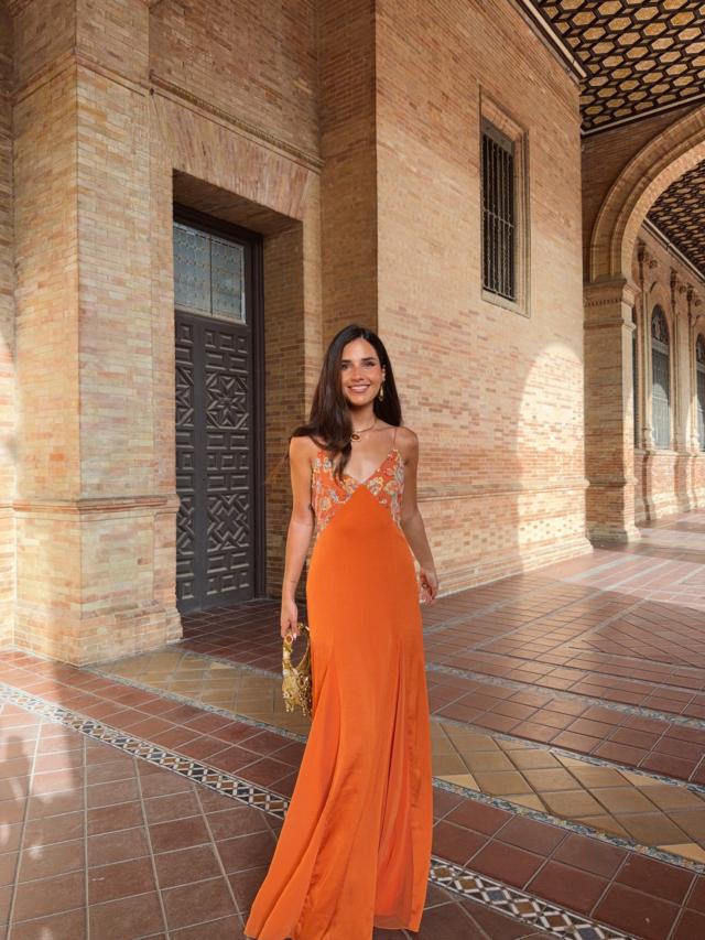 strapless open back dress Kaftan No.548 – PIPPA HOLT