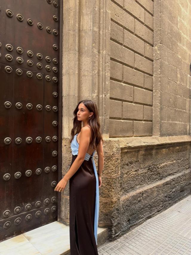 Oceana Dress Chocolate