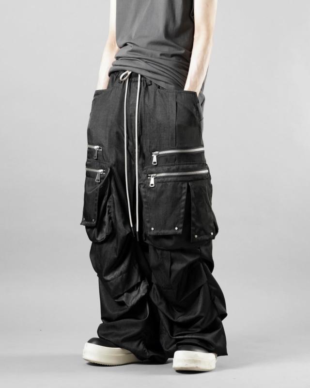 ierib exclusive stand neck jacket / horse shrink (BLACK)の商品
