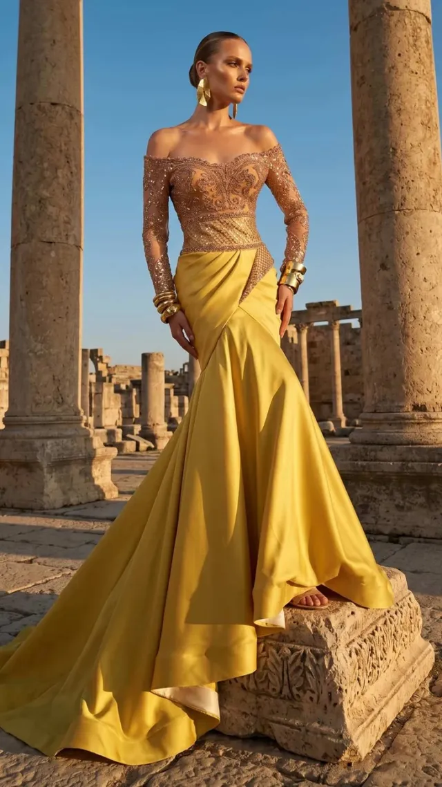 mermaid dress history Mermaid dresses where first worn in 1877, but it wasn't until 1930 that  Marcel Rochas made them popular. If you want to know more about this type  of silhouette, check out our