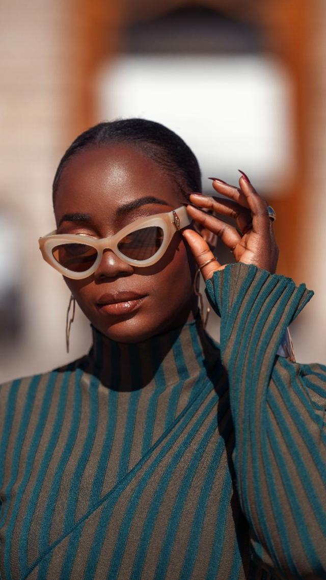 ANDREA IYAMAH AYO TOP - GREEN