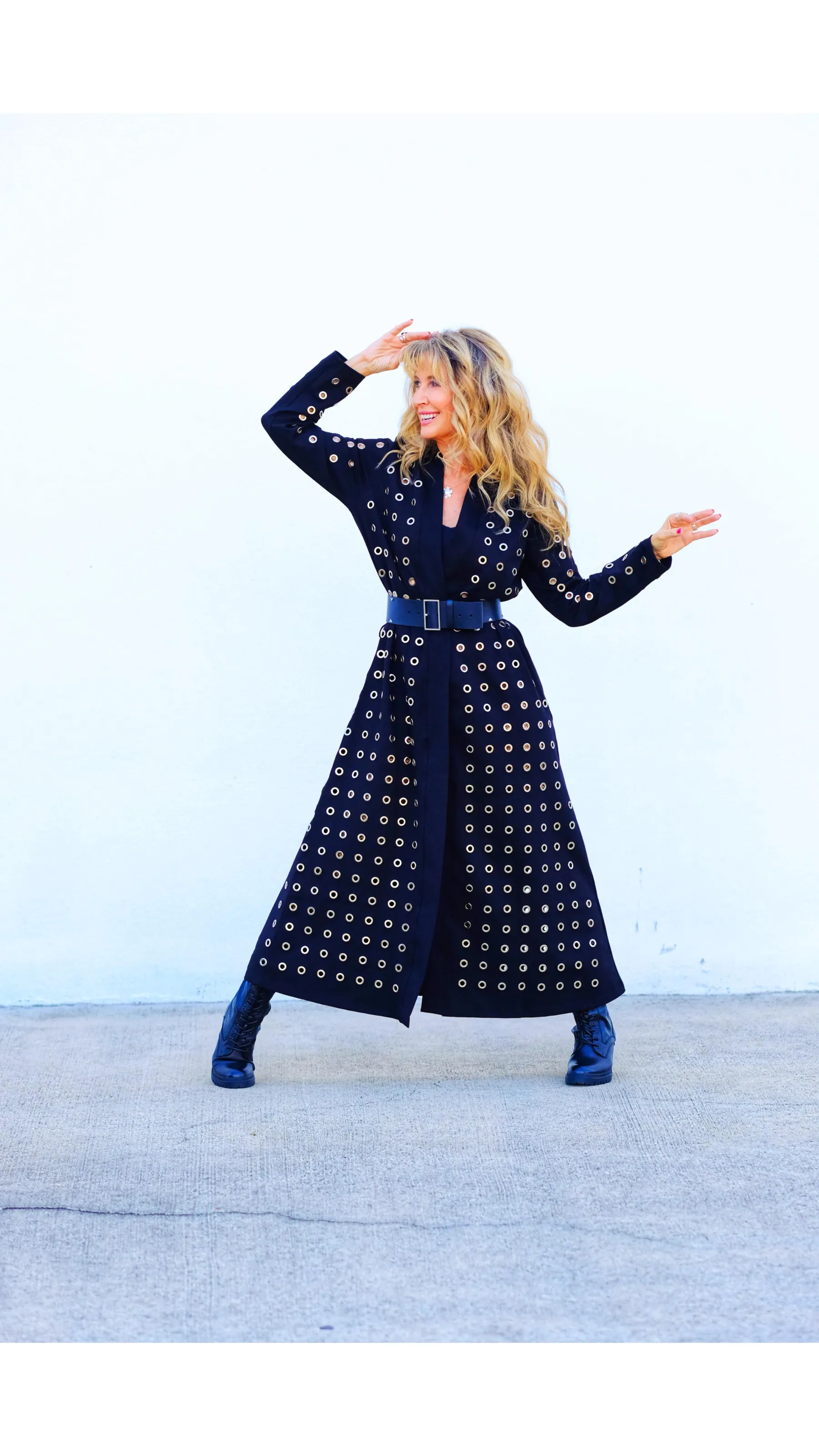 Long Rivet Cardigan - Kate Hewko